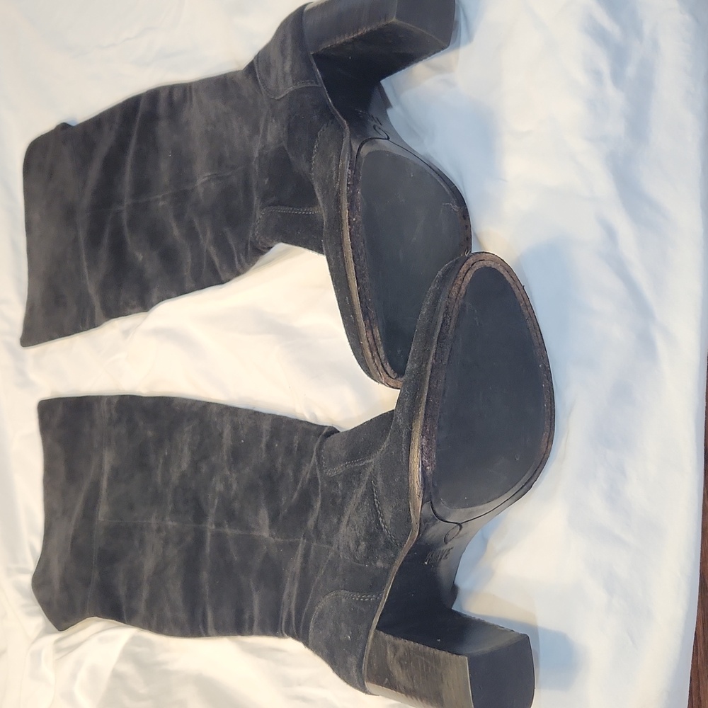 Frye Suede Over The Knee Boots